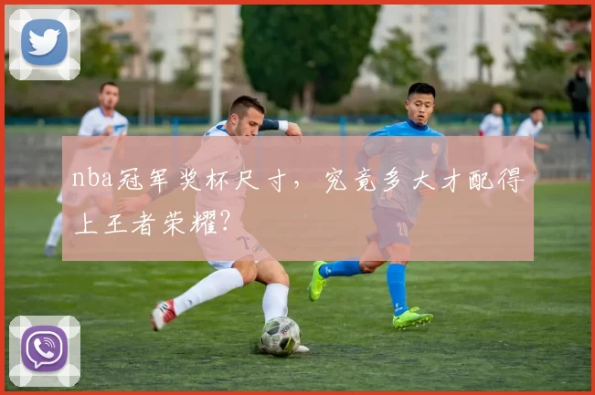 nba冠军奖杯尺寸，究竟多大才配得上王者荣耀？